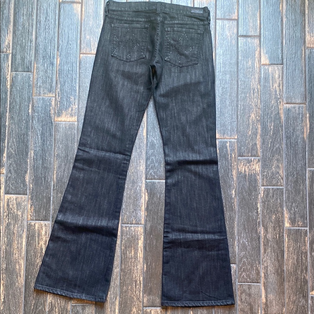 Citizens of Humanity Women's Black Flared Jeans